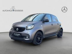 Smart ForFour 66kW prime Leder Pano Spur PTS Matt grau