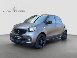 Smart ForFour 66kW prime Leder Pano Spur PTS Matt grau